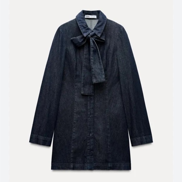 Zara Dresses & Skirts - Zara Cotton Denim Dress